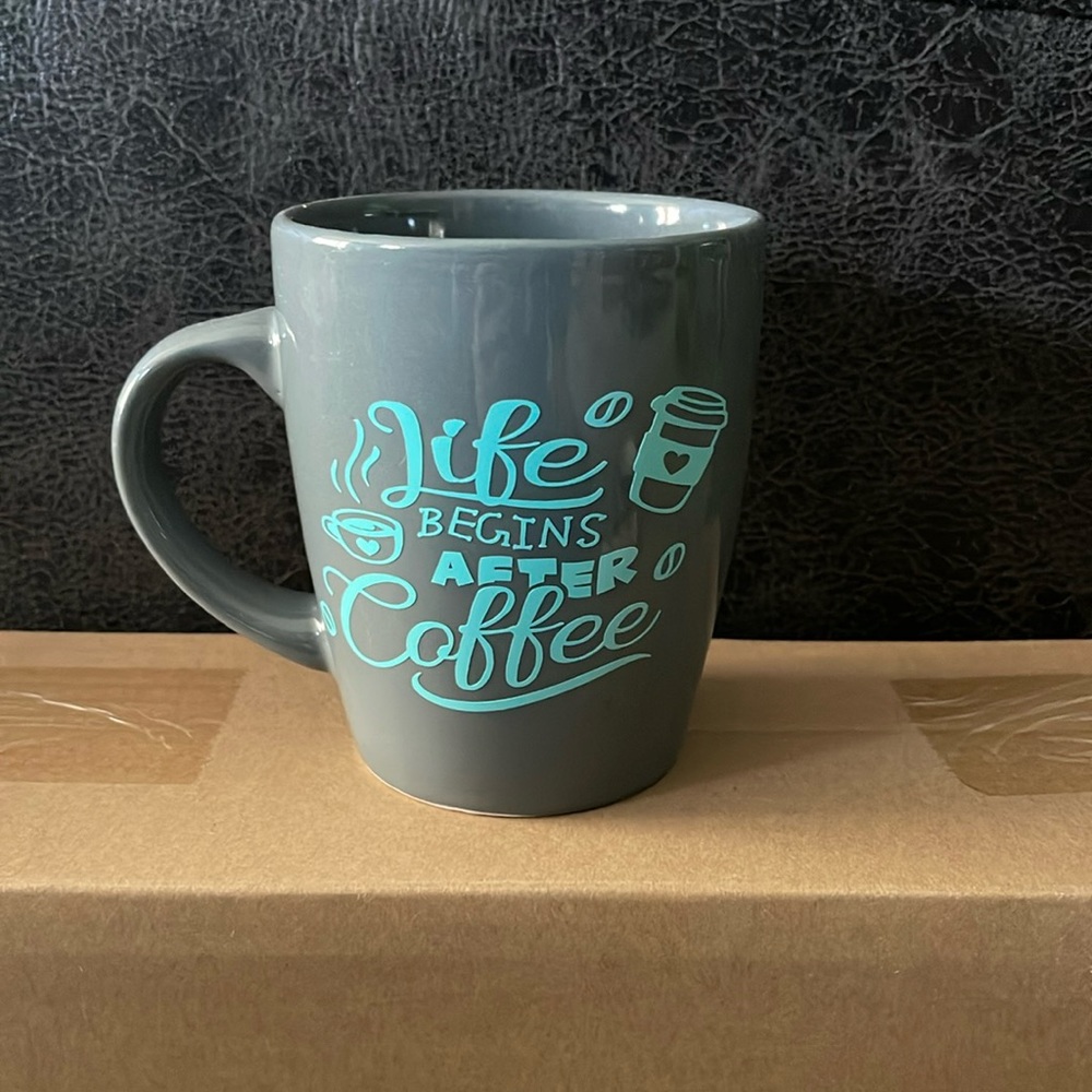 Life Begins After Coffee Mug